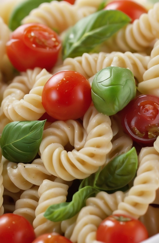 4-Ingredient Pasta Salad (Healthy)