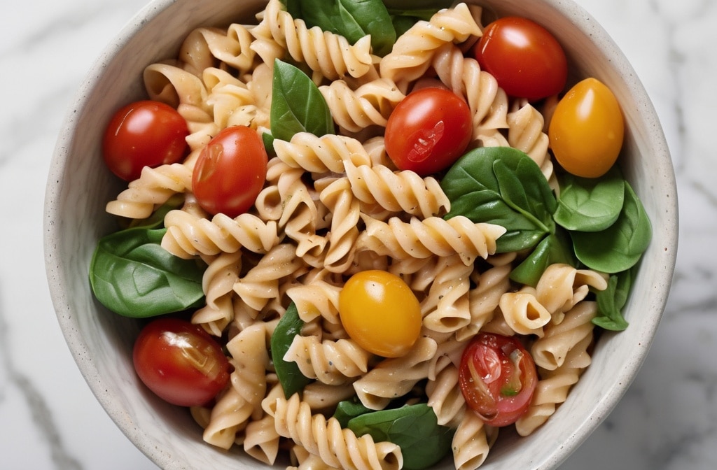 4-Ingredient Pasta Salad Healthy