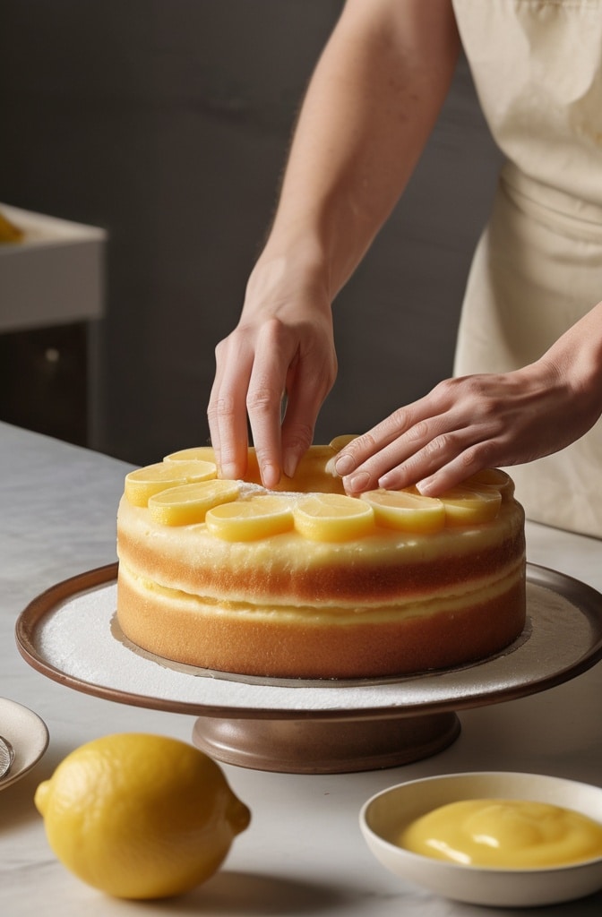 A LEMON CAKE TO DIE FOR