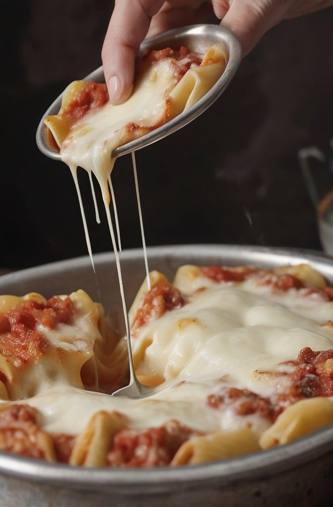 Beef Stuffed Shells Italian American Dish