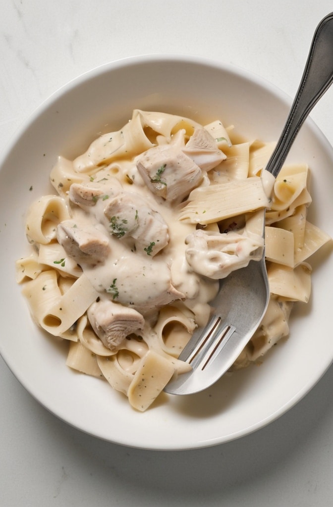 Chicken Alfredo Recipe with Jar Sauce