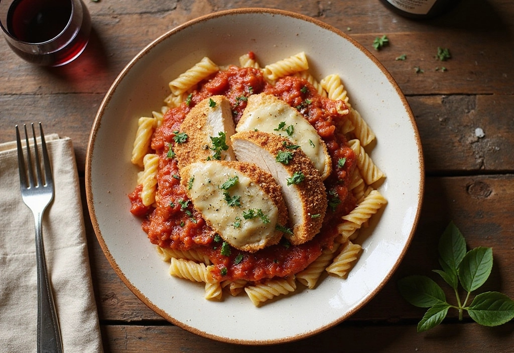Chicken Parmesan Pasta