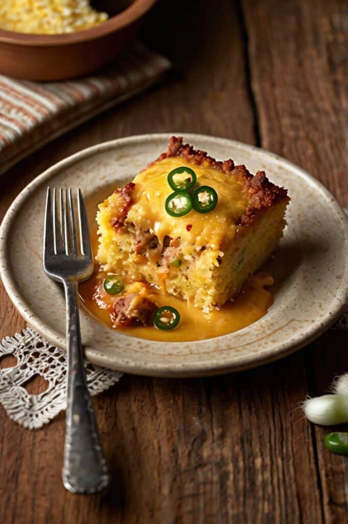 Cowboy Cornbread Casserole