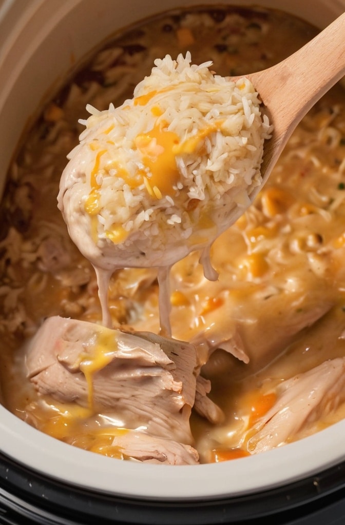 Crock Pot Chicken and Rice Recipe