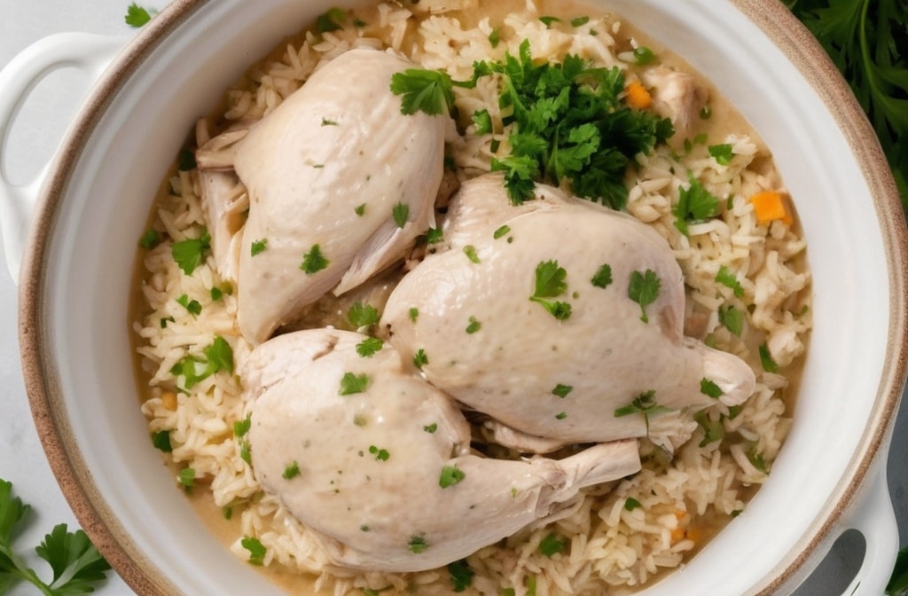 Crock Pot Chicken and Rice Recipe