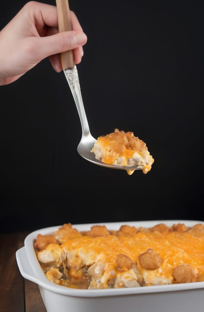 Chicken Tater Tot Casserole F