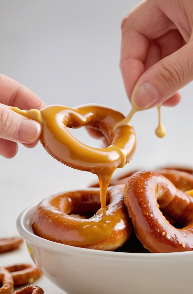 Honey Mustard Pretzels Dot’s Copycat
