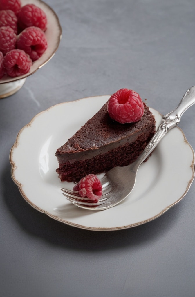 Chocolate raspberry cake