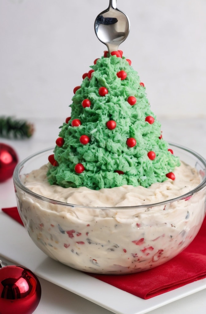 Christmas Tree Cake Dip