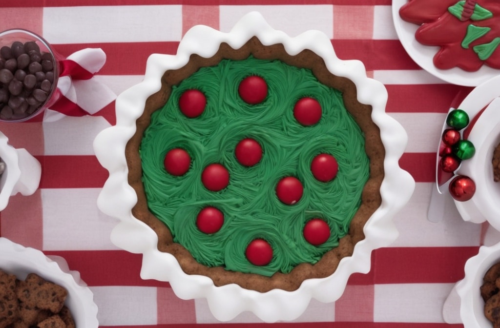 Christmas Tree Cake Dip