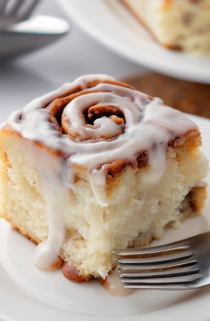 Cinnabon Cinnamon Roll Cake