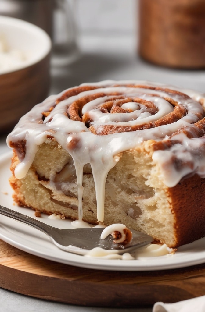 Cinnabon Cinnamon Roll Cake