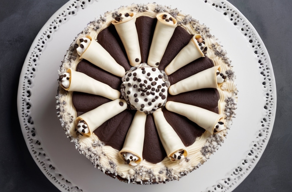 EASY CANNOLI CAKE