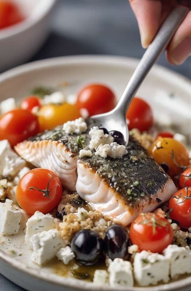 EASY MEDITERRANEAN BAKED FISH
