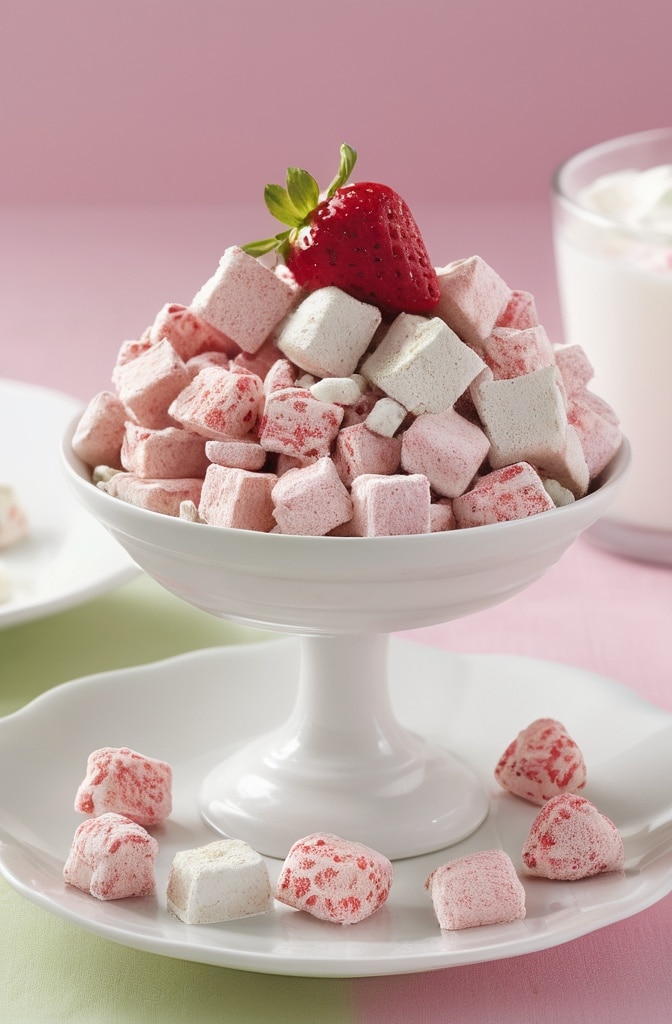 EASY STRAWBERRY SHORTCAKE PUPPY CHOW