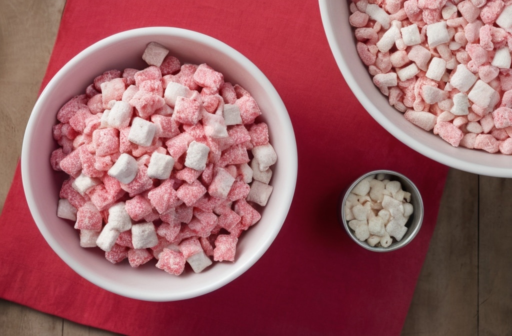 EASY STRAWBERRY SHORTCAKE PUPPY CHOW