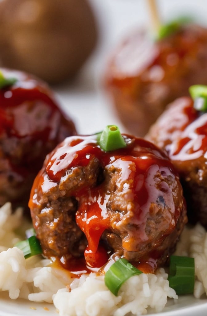 Firecracker Meatballs