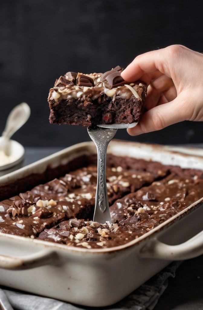 German Chocolate Brownies
