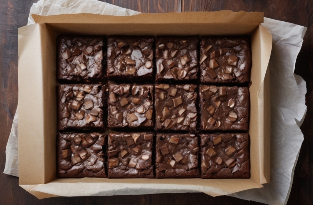 German Chocolate Brownies