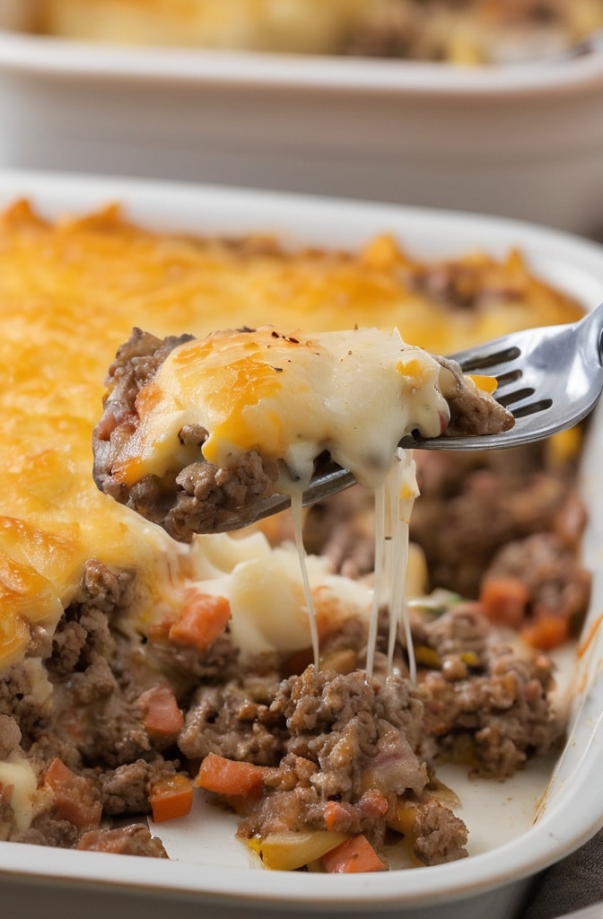 Hamburger Potato Casserole