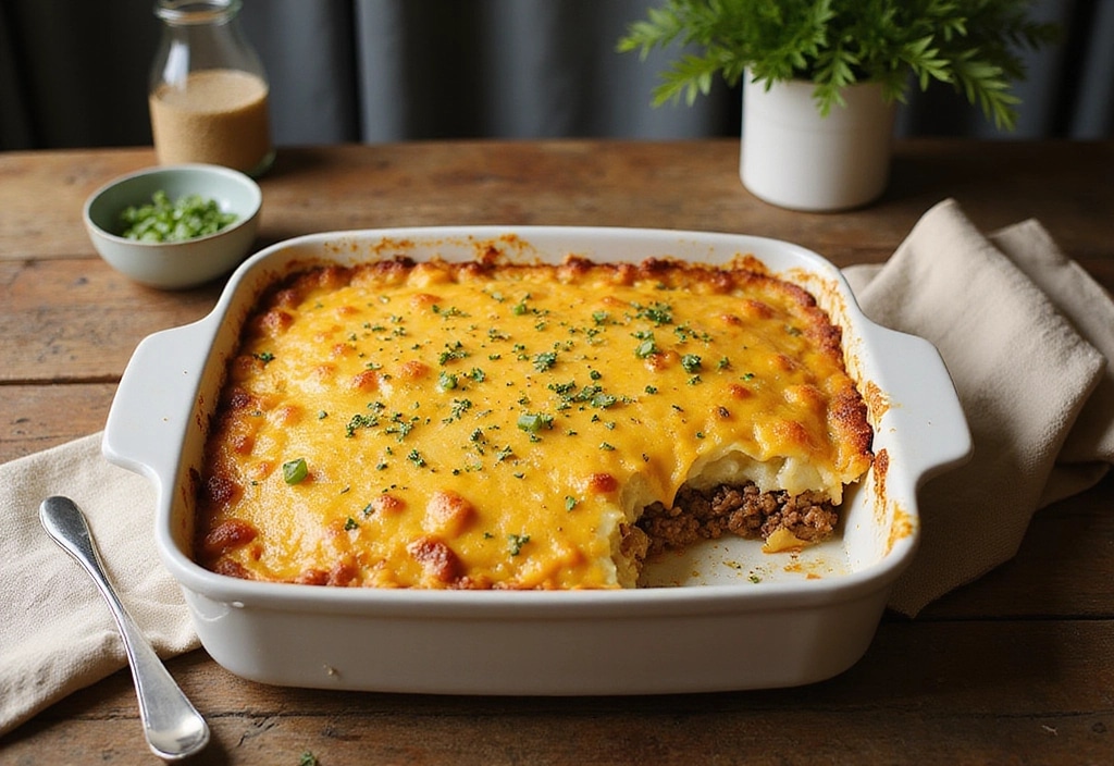 Hamburger Potato Casserole
