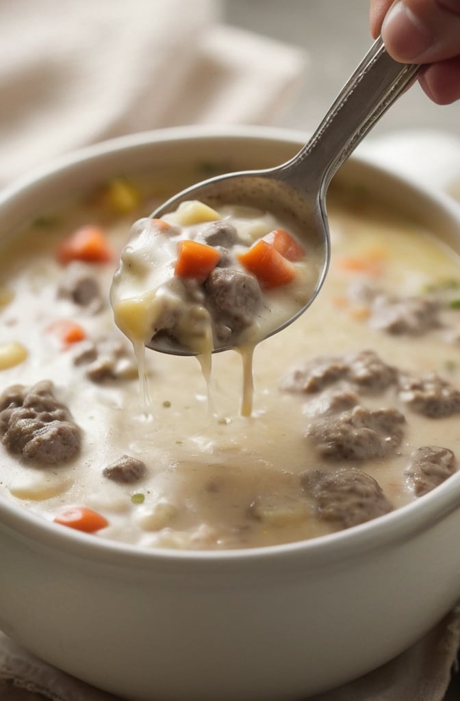 Hamburger Potato Soup