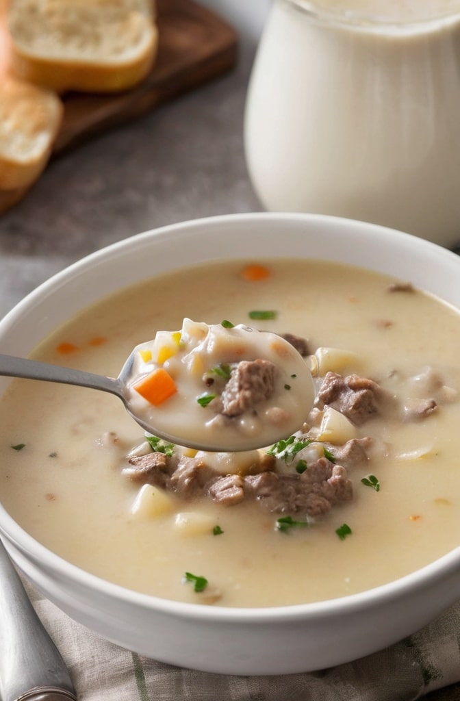 Hamburger Potato Soup
