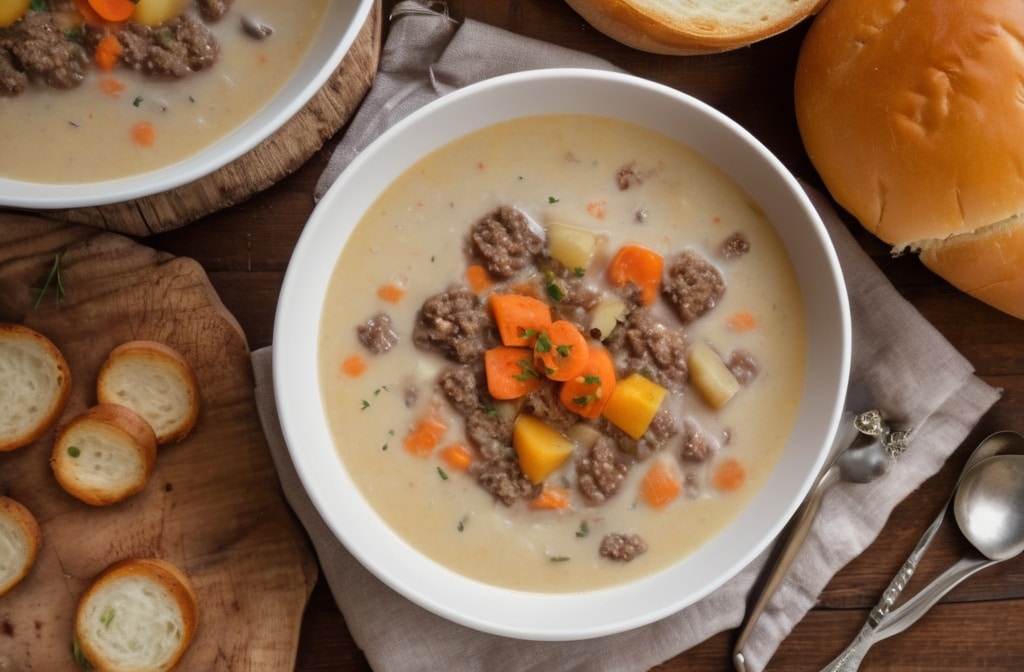 Hamburger Potato Soup
