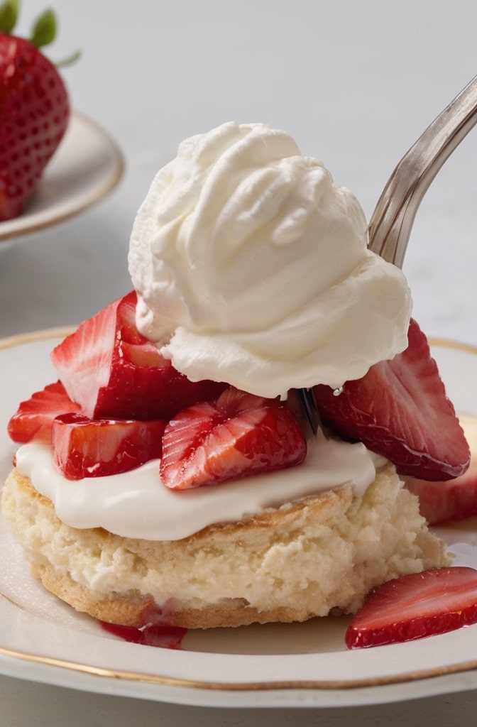 Homemade Strawberry Shortcake