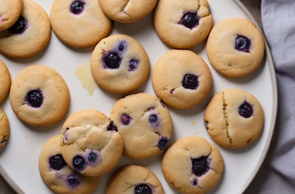 Lemon Blueberry Cookies