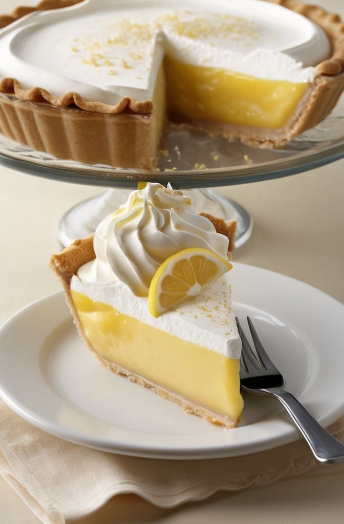 Lemon Chiffon Pie