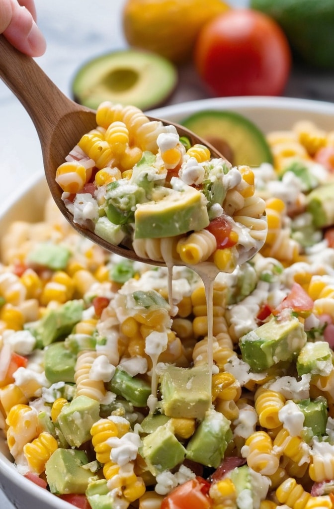 Mexican Street Corn Pasta Salad