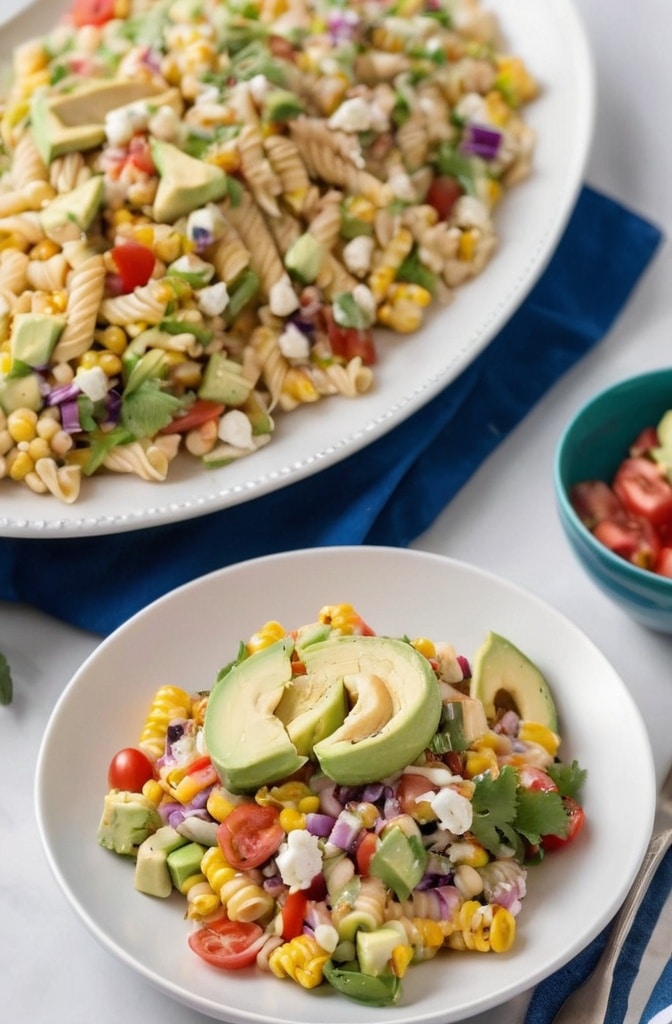 Mexican Street Corn Pasta Salad