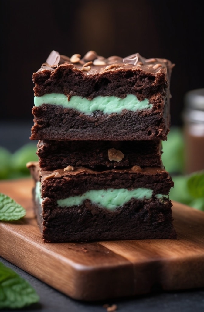 Mint Brownies