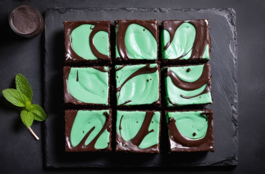 Mint Brownies