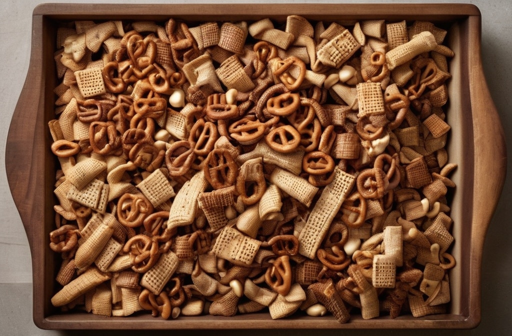 Oven Baked Chex Mix