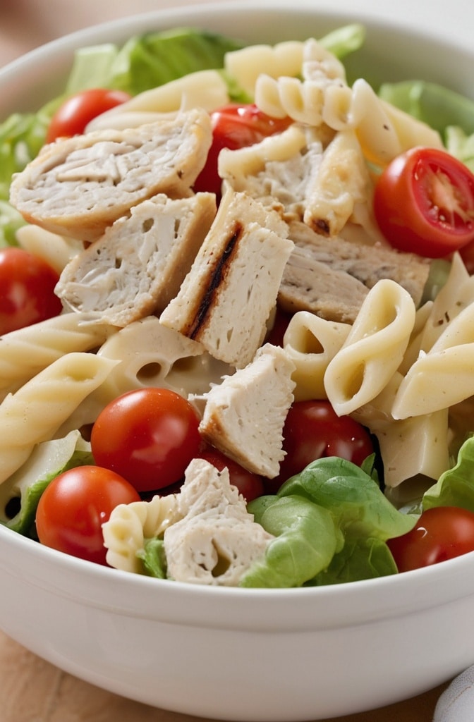 Our Favourite Caesar Pasta Salad