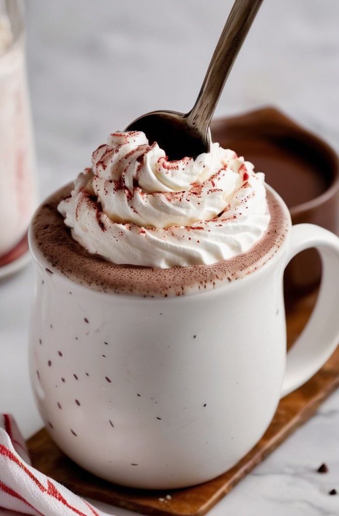 Peppermint Hot Chocolate
