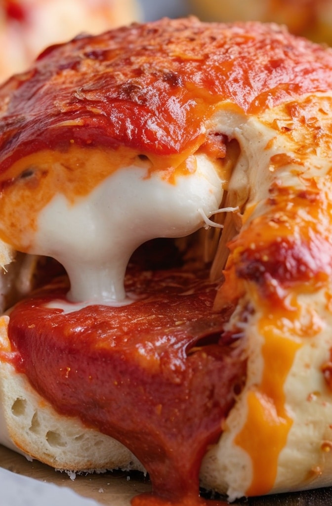 Pepperoni Pizza Bombs