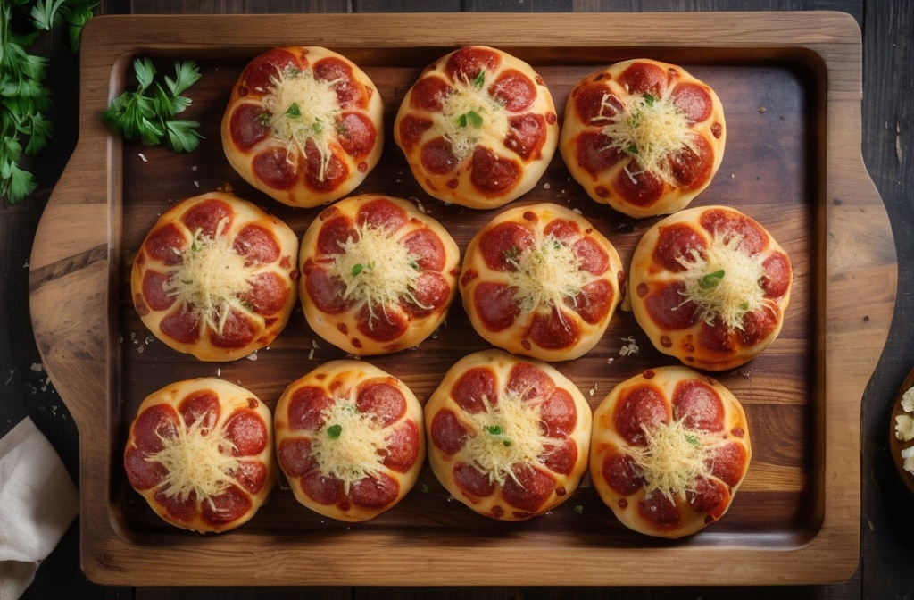 Pepperoni Pizza Bombs