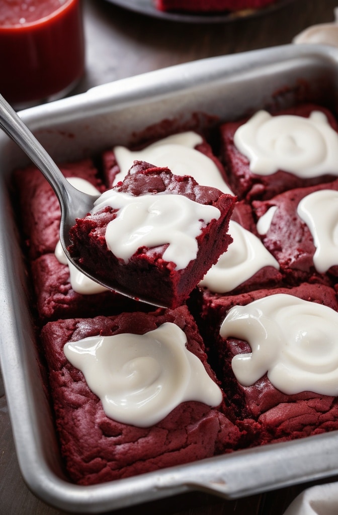 Red Velvet Brownies