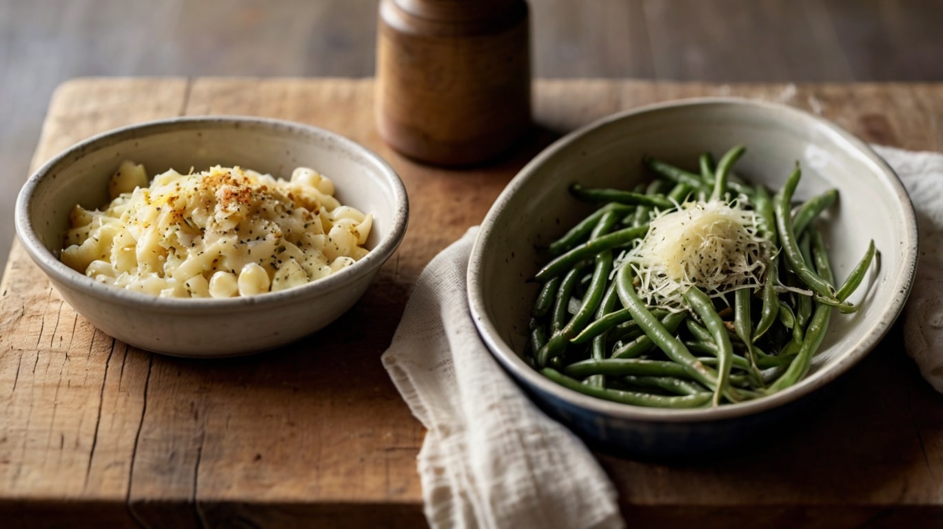 Roasted Parmesan Green Beans