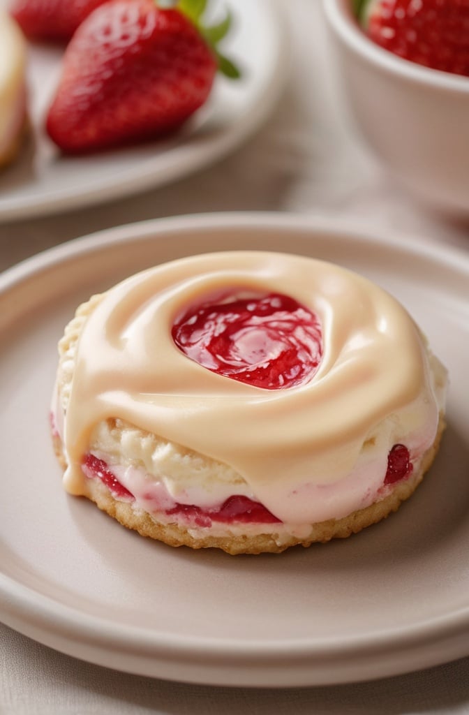 Strawberry Cheesecake Cookies