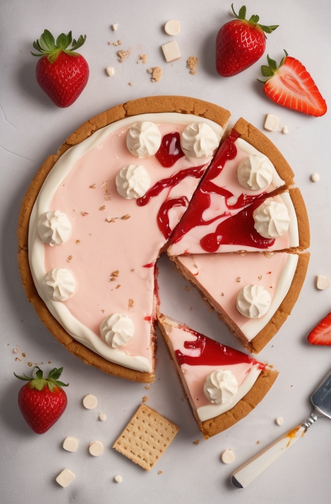 Strawberry Cheesecake Cookies