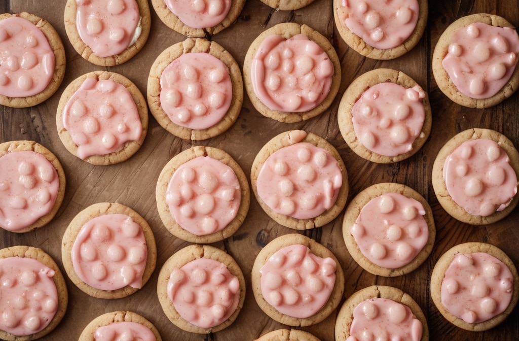 Strawberry Cheesecake Cookies