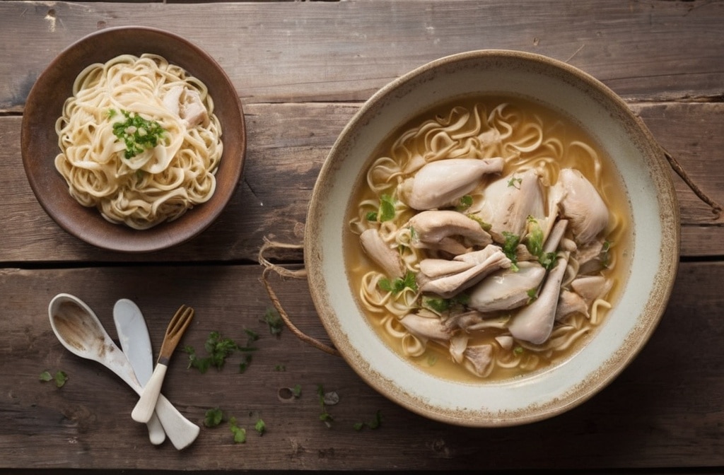 Slow Cooker Chicken and Noodles