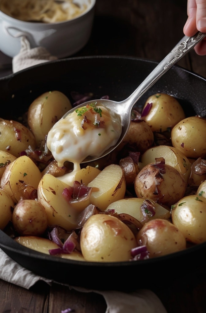 Smothered Potatoes