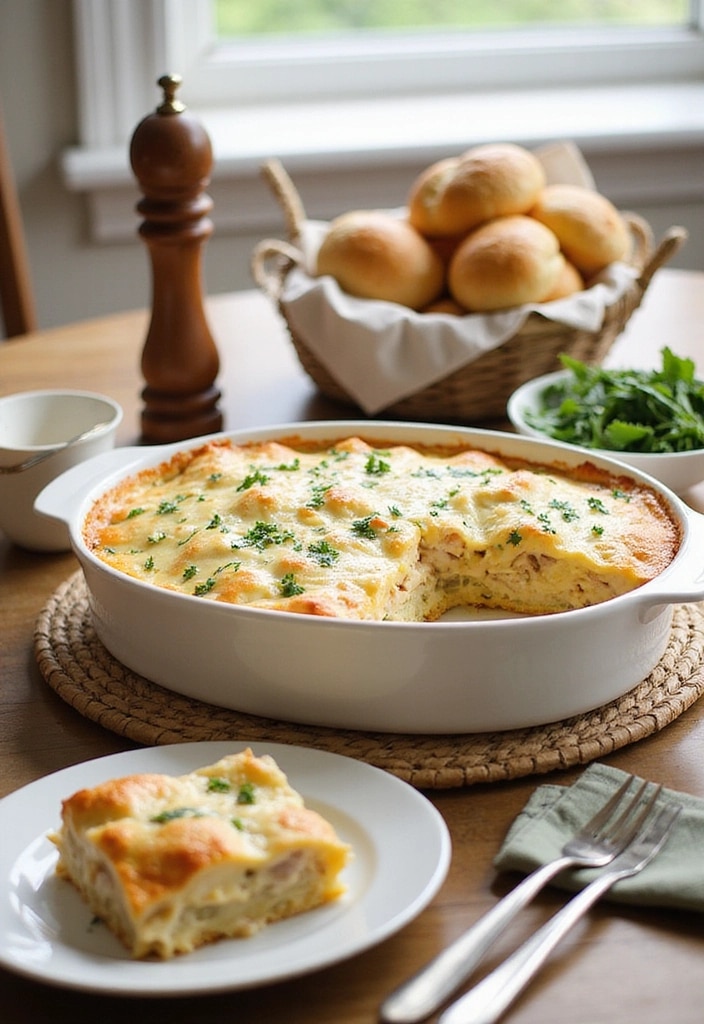 THE BEST EASY CHICKEN ALFREDO LASAGNA