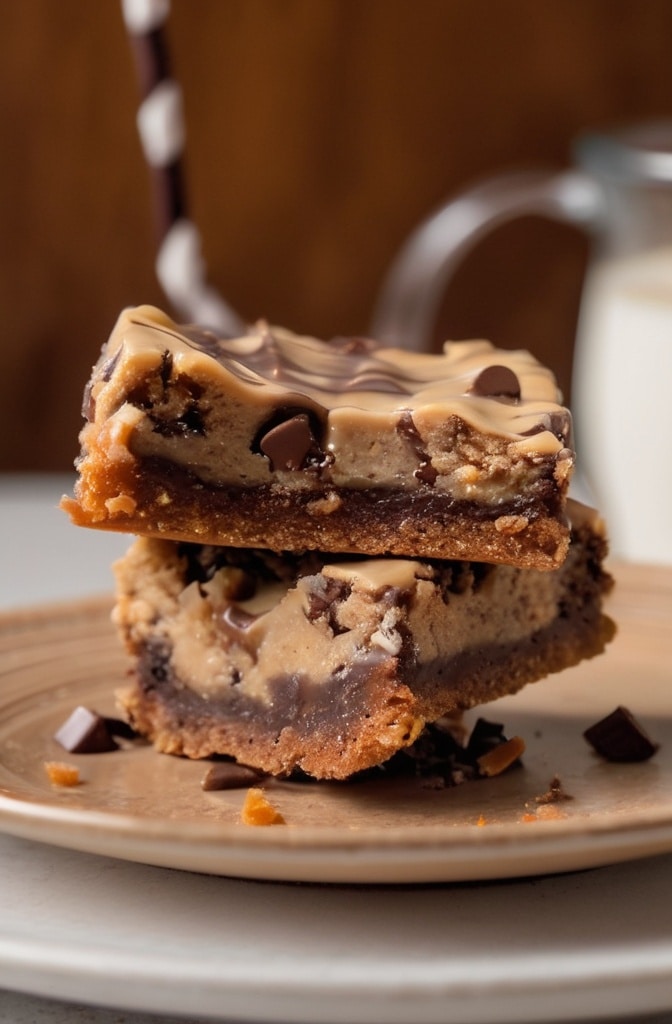 Toffee Chocolate Chip Cookie Bars