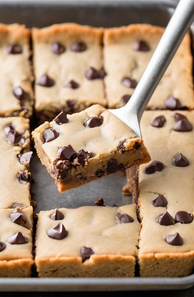 Toffee Chocolate Chip Cookie Bars
